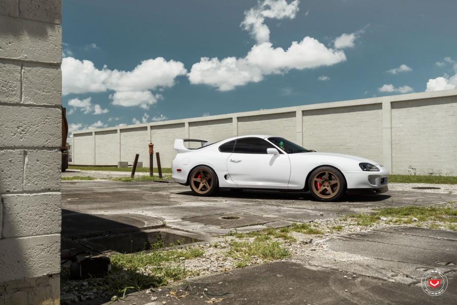  Toyota Supra on Vossen Wheels (LC-101) 2017 года  (фото 2 из 12)